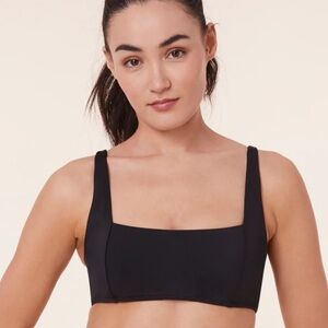 2/$30 Andie The Havana Bikini Top – Black – Size Extra Small